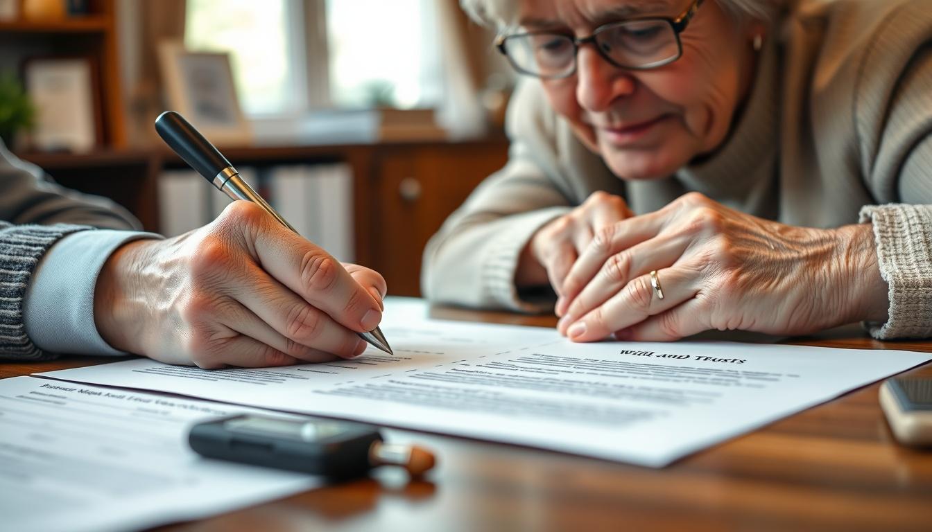 Erstellung von Testamenten